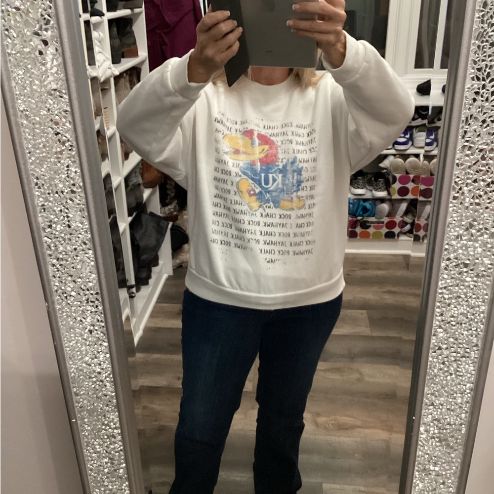Kansas Jayhawk NEW KU XL sweatshirt
